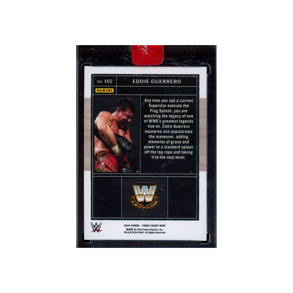 Eddie Guerrero 2024 Panini Three Count WWE Green /5