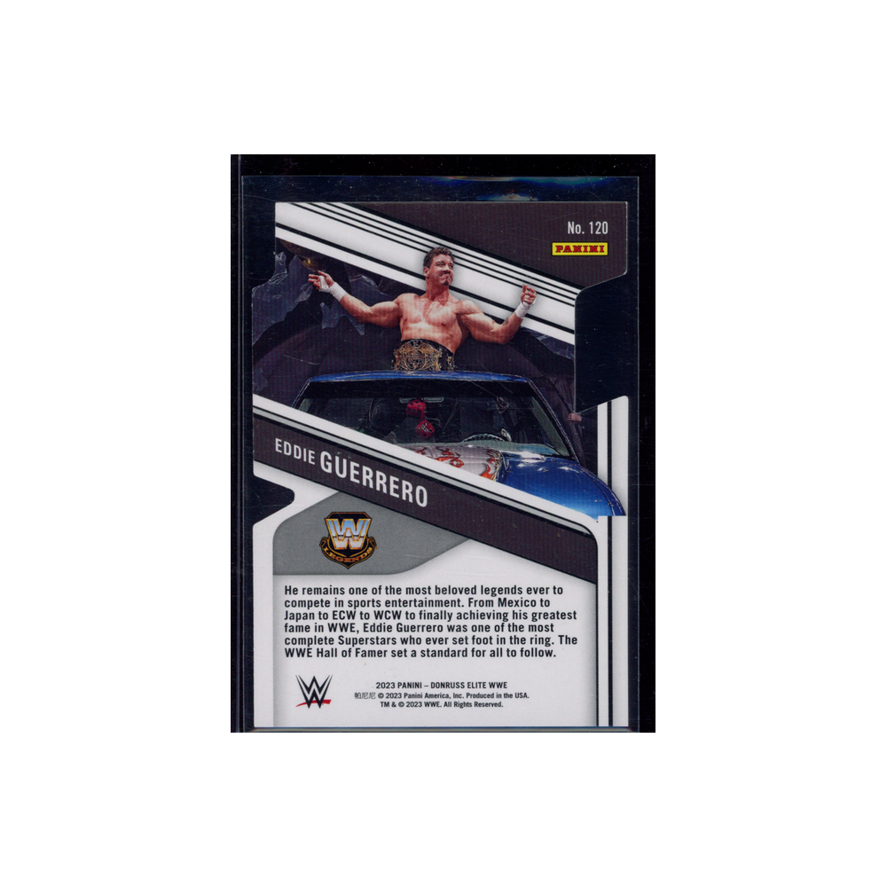 Eddie Guerrero 2023 Panini Donruss Elite WWE Die-Cut /24