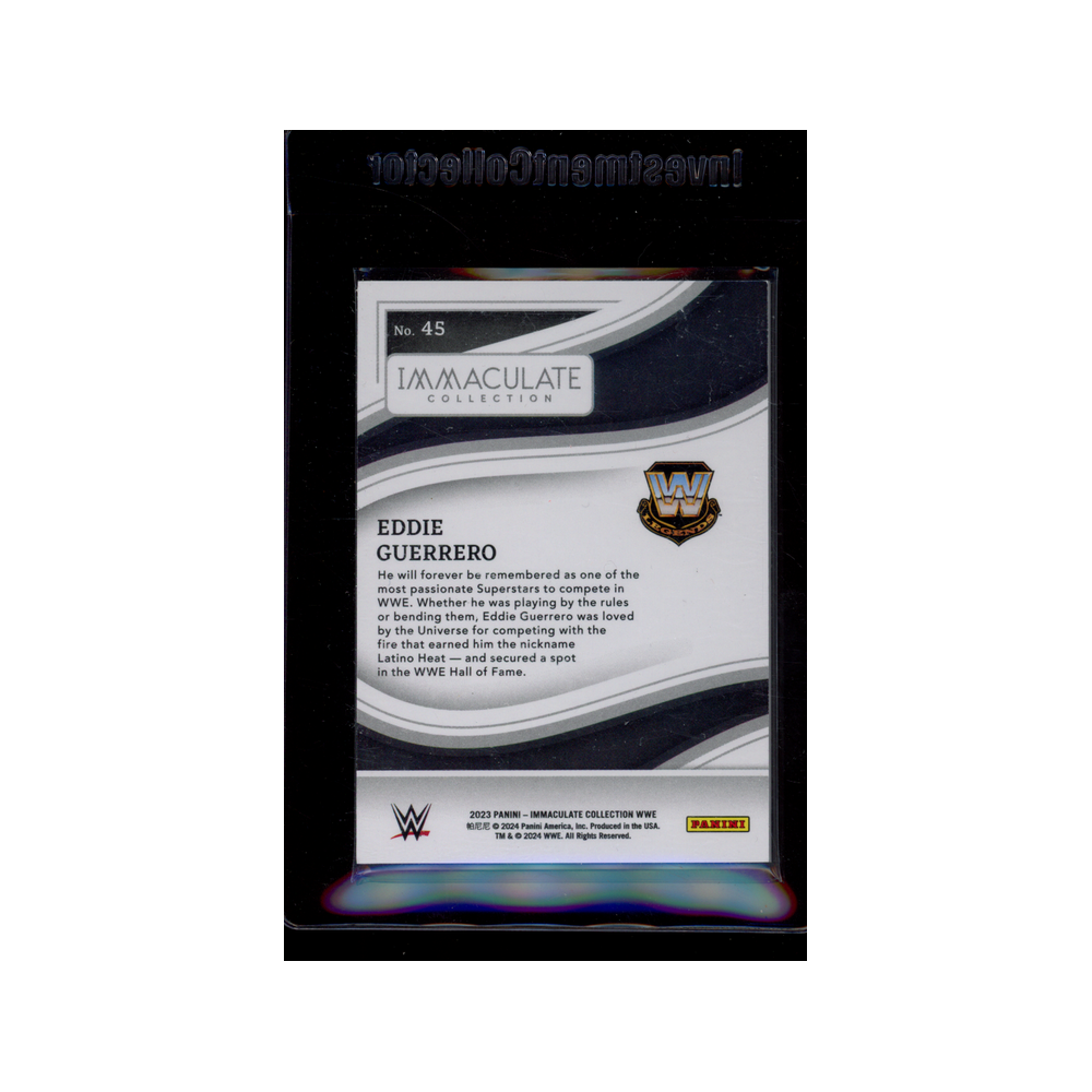 Eddie Guerrero 2023 Panini Immaculate Collection WWE /75