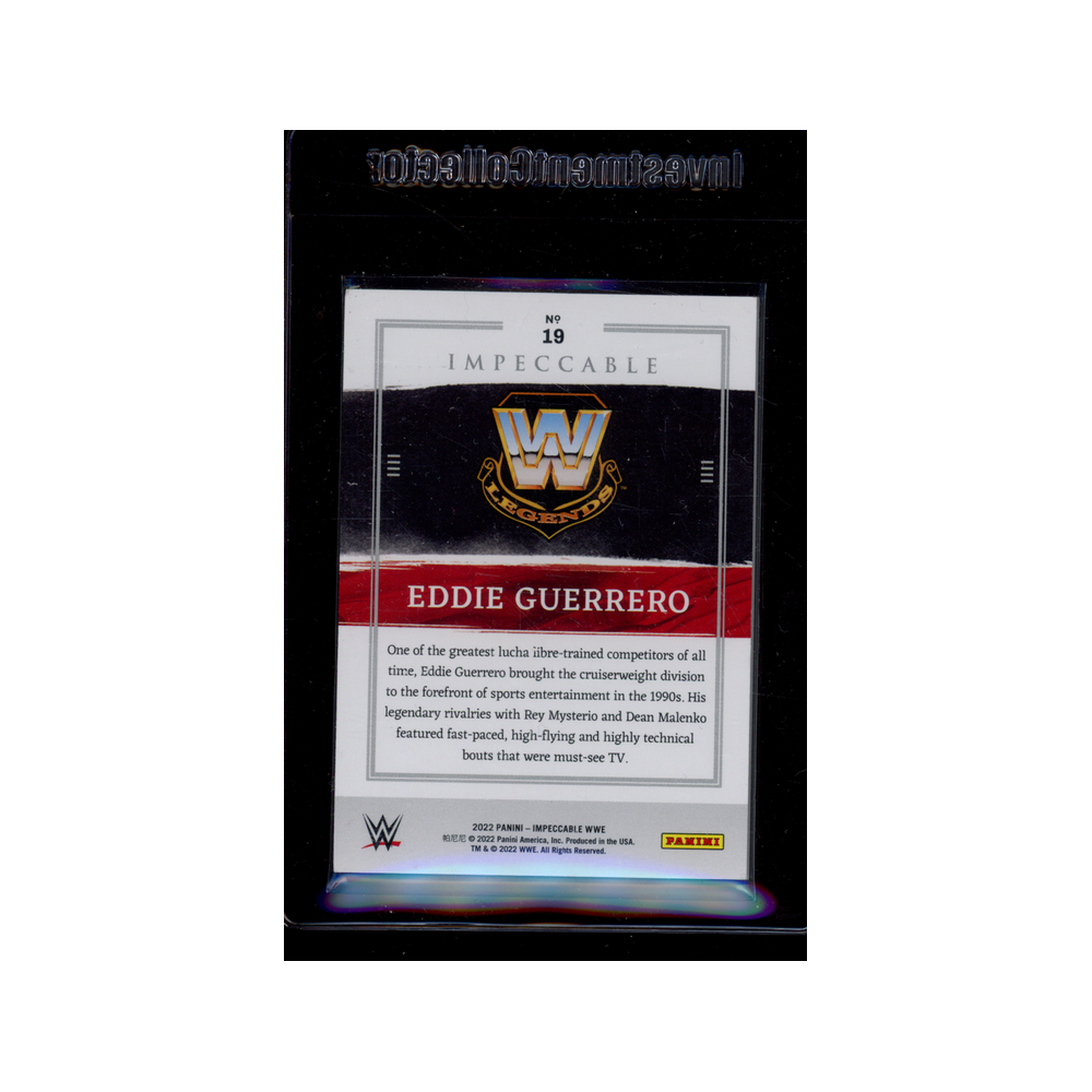 Eddie Guerrero 2022 Panini Impeccable WWE /35