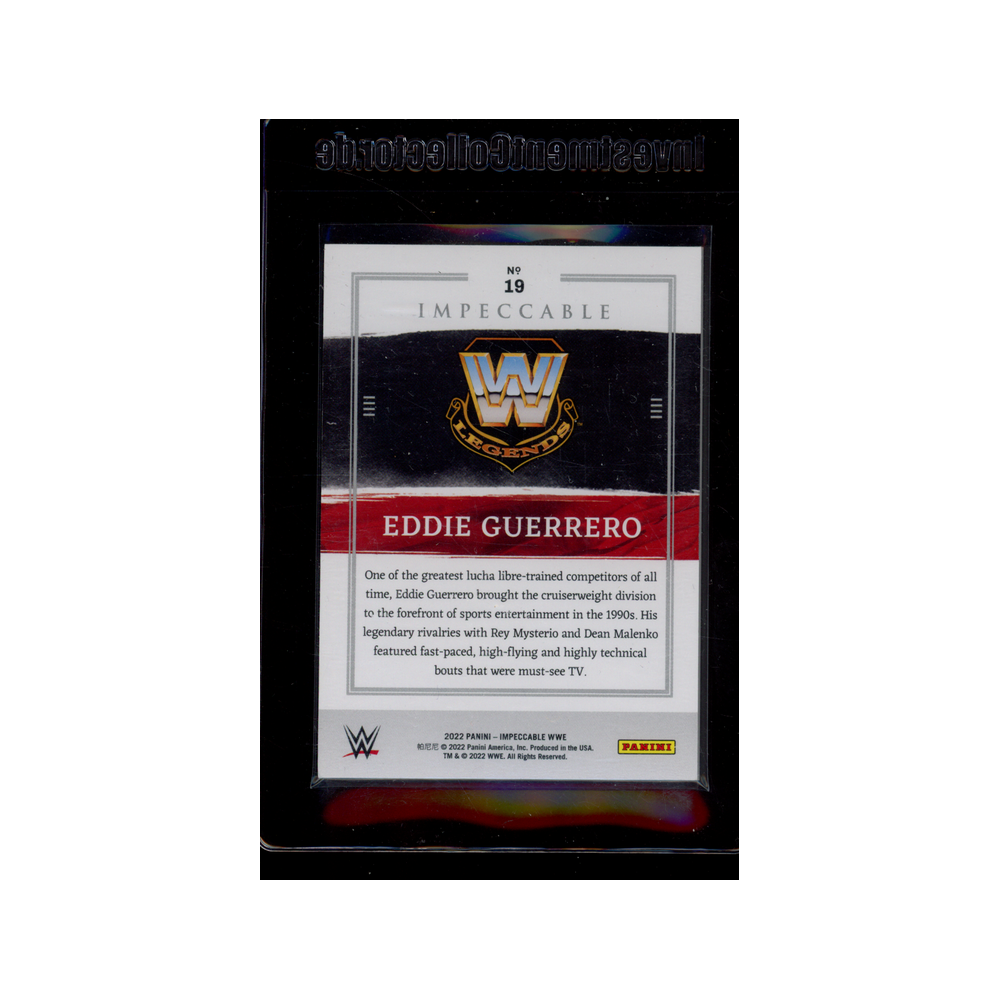 Eddie Guerrero 2022 Panini Impeccable WWE /49