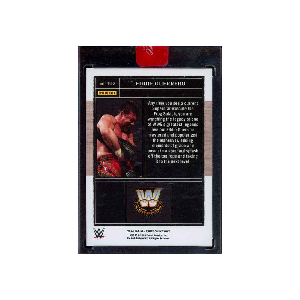 Eddie Guerrero 2024 Panini Three Count WWE /40