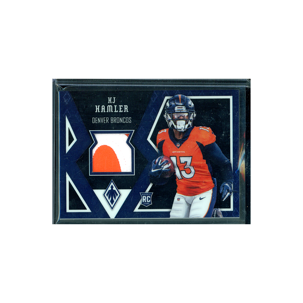 KJ Hamler 2020 Panini Phoenix Football Phoenix Fabrics Rookie Patch /10