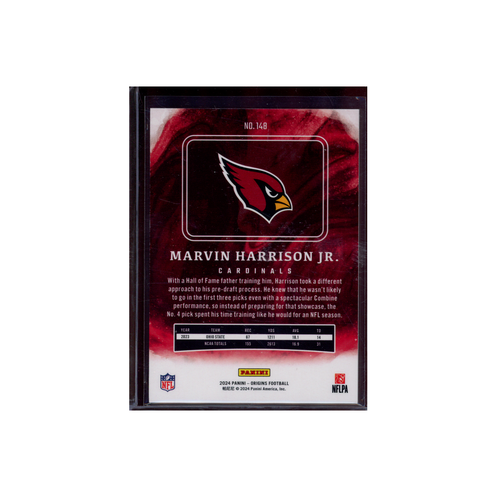 Marvin Harrison Jr. 2024 Panini Origins Football Rookie