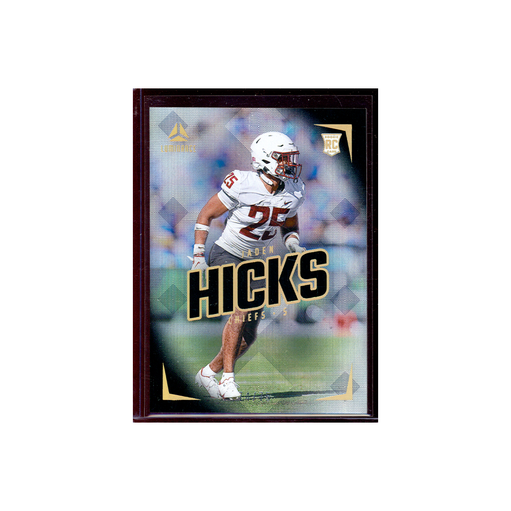 Jaden Hicks 2024 Panini Luminance Football Rookie Black /75