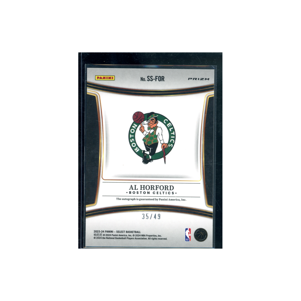 Al Horford 2023-24 Panini Select Basketball Auto Blue /49