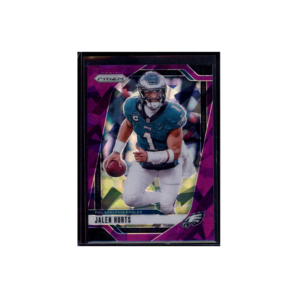 Jalen Hurts 2024 Panini Prizm Football Purple Ice /225