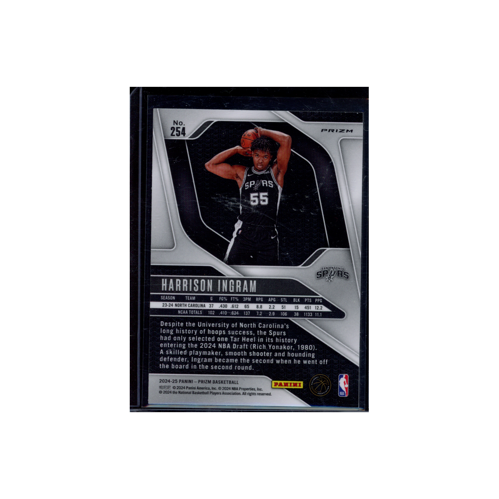 Harrison Ingram 2024-25 Panini Prizm Basketball Rookie Silver #254