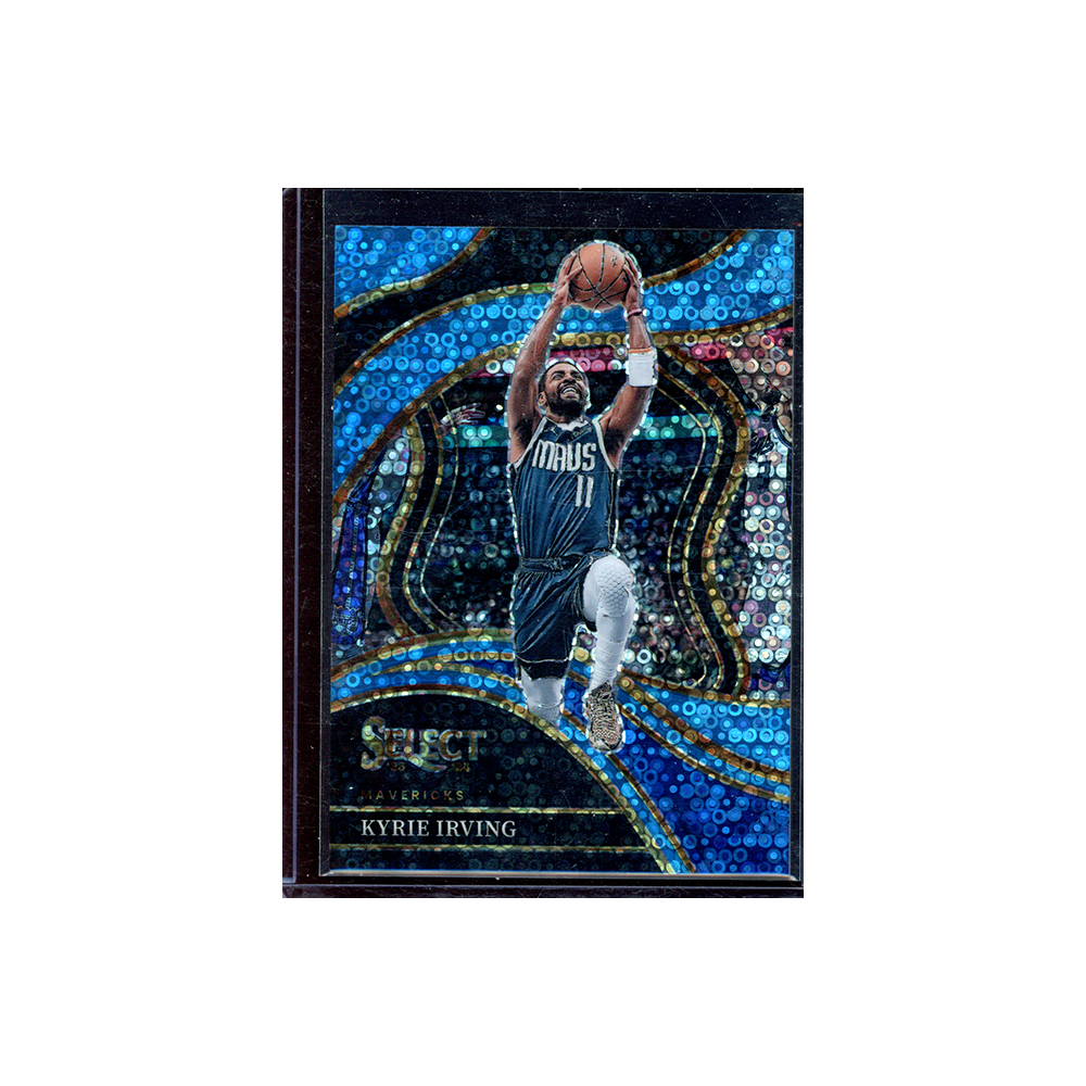 Kyrie Irving 2023-24 Panini Select Basketball Courtside Light Blue Disco /99