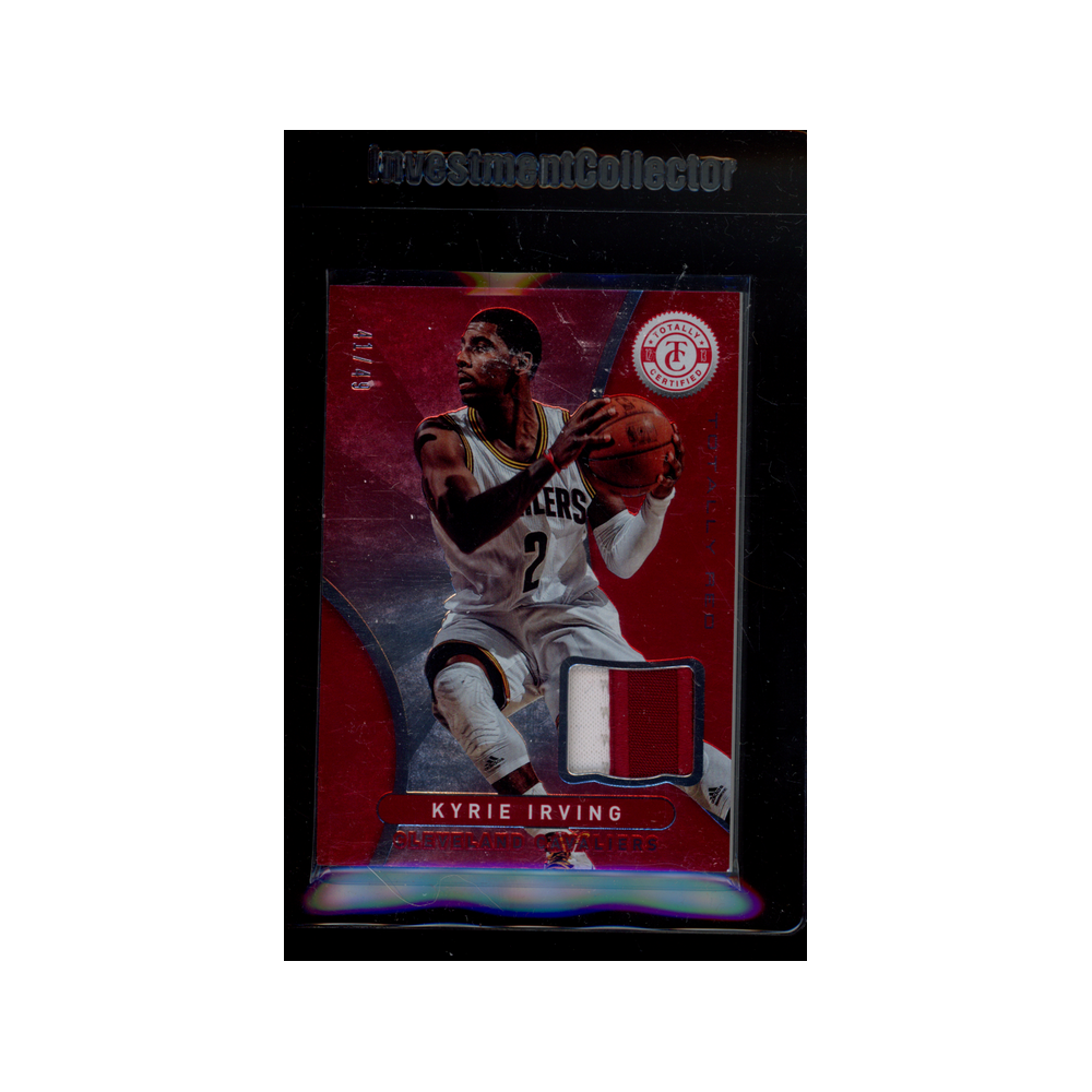 Kyrie Irving 2012-13 Totally Certified Rookie Game-Worn Patch Red /49