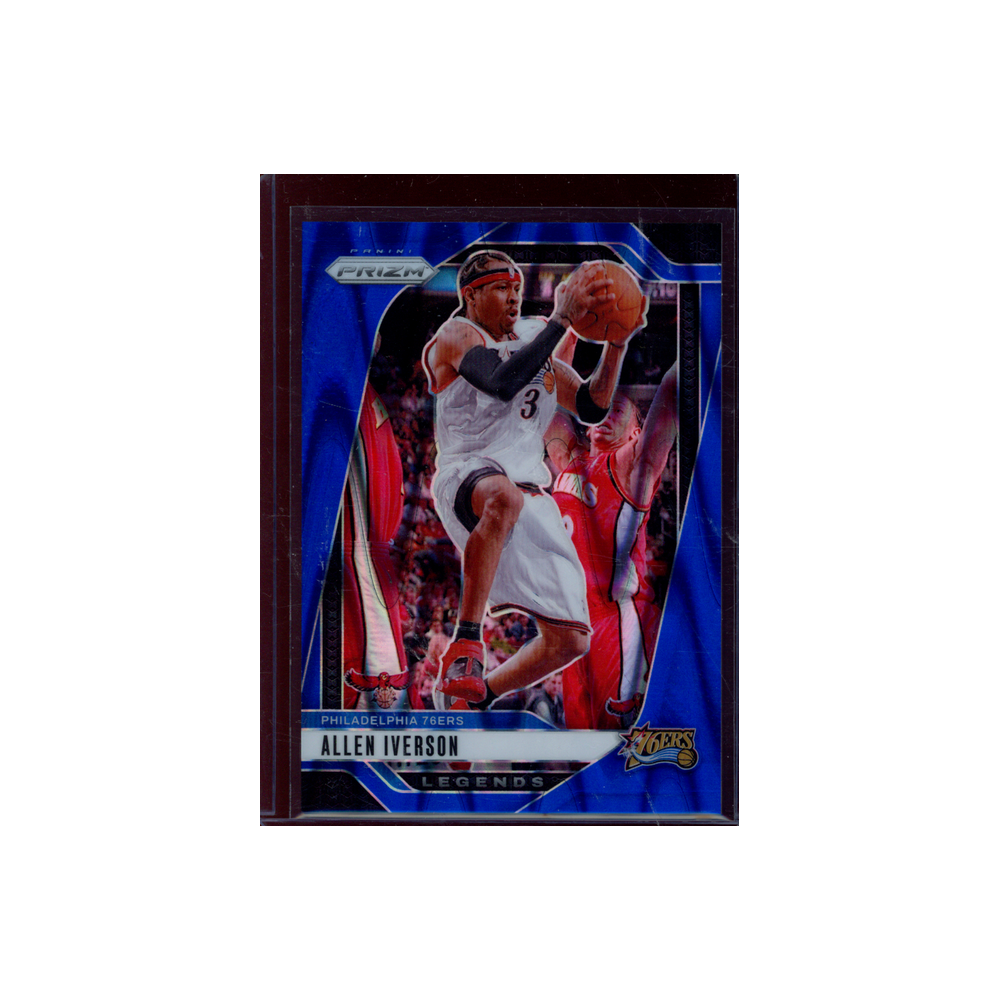 Allen Iverson 2024-25 Panini Prizm Basketball Blue /99