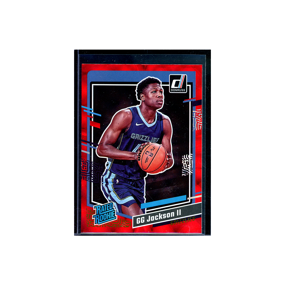 GG Jackson II 2023-24 Panini Donruss Basketball Rated Rookie Red International