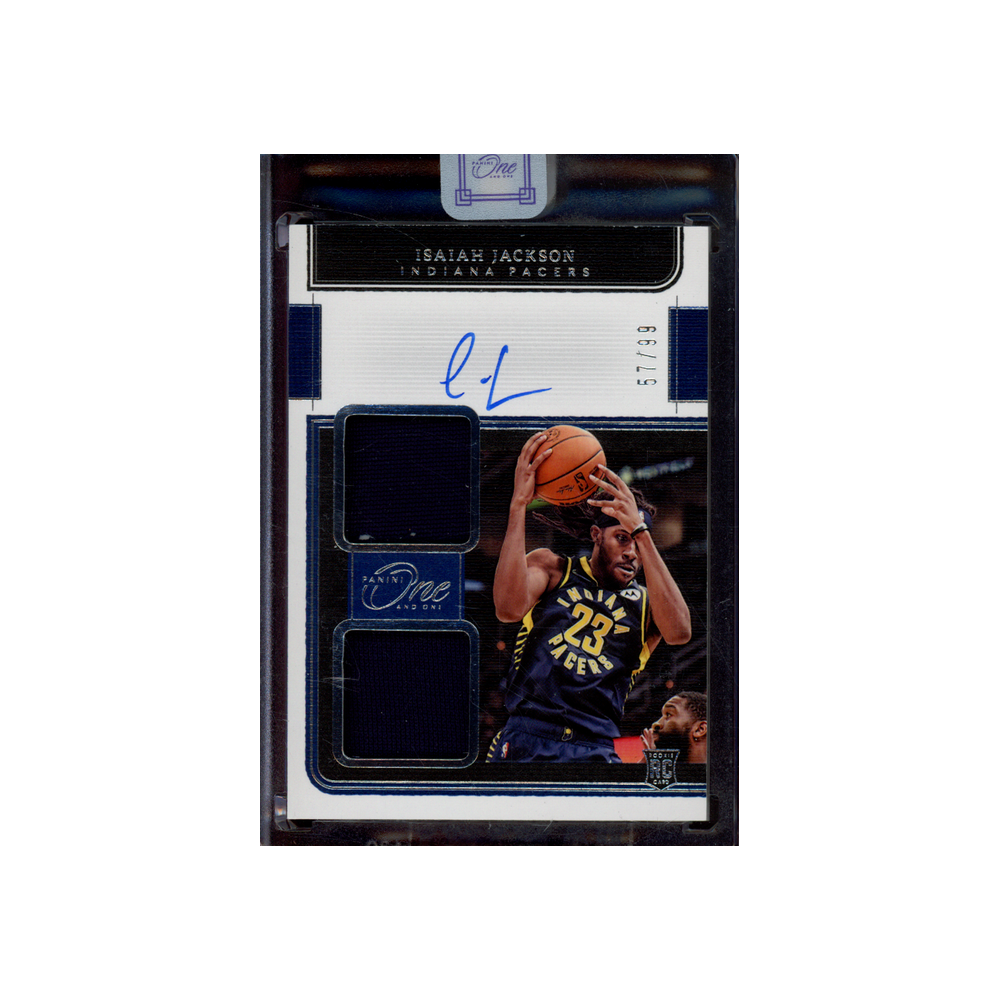 Isaiah Jackson 2021-22 Panini One and One Basketball RPA /99