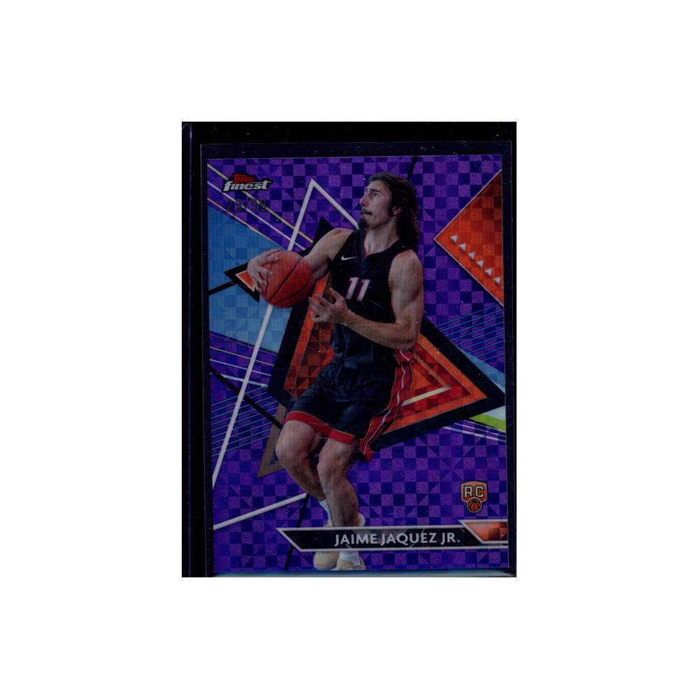 Jaime Jaquez Jr. 2024 Topps Finest Basketball Purple Geometric /99