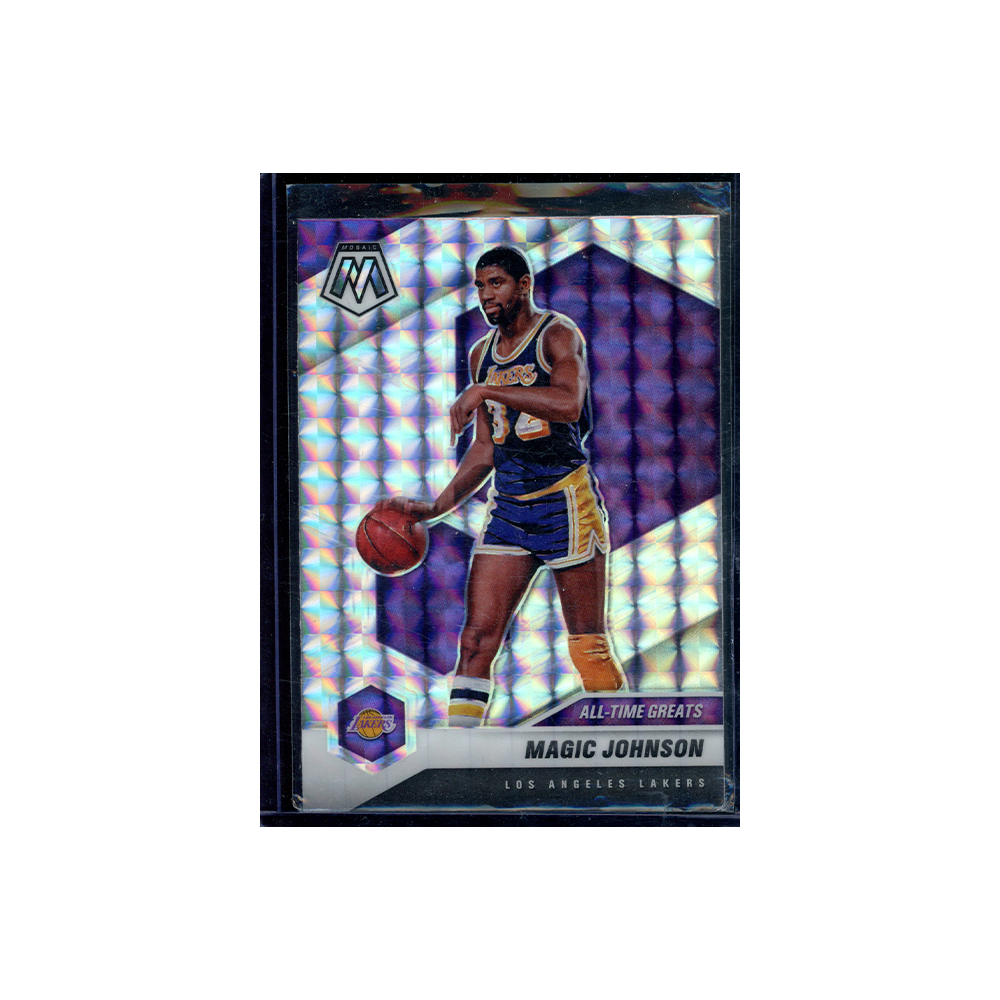Magic Johnson 2020-21 Panini Mosaic Basketball Mosaic