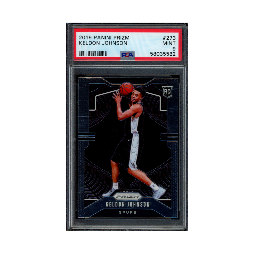 Keldon Johnson 2019 Panini Prizm Basketball Rookie PSA 9