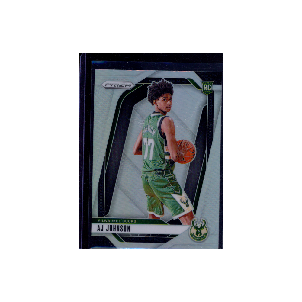 AJ Johnson 2024-25 Panini Prizm Basketball Rookie Silver #251