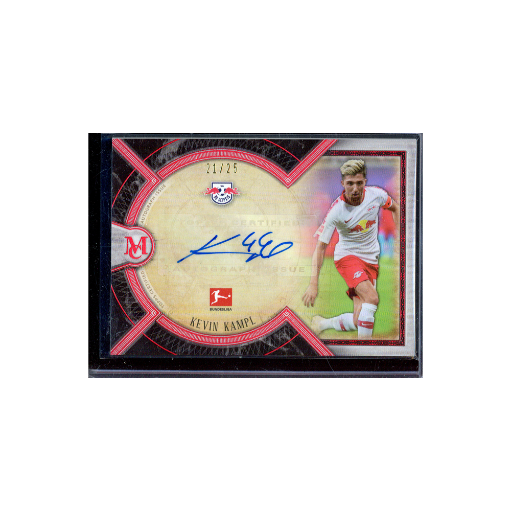 Kevin Kampl 2018-19 Topps Museum Collection Bundesliga Soccer Auto /25
