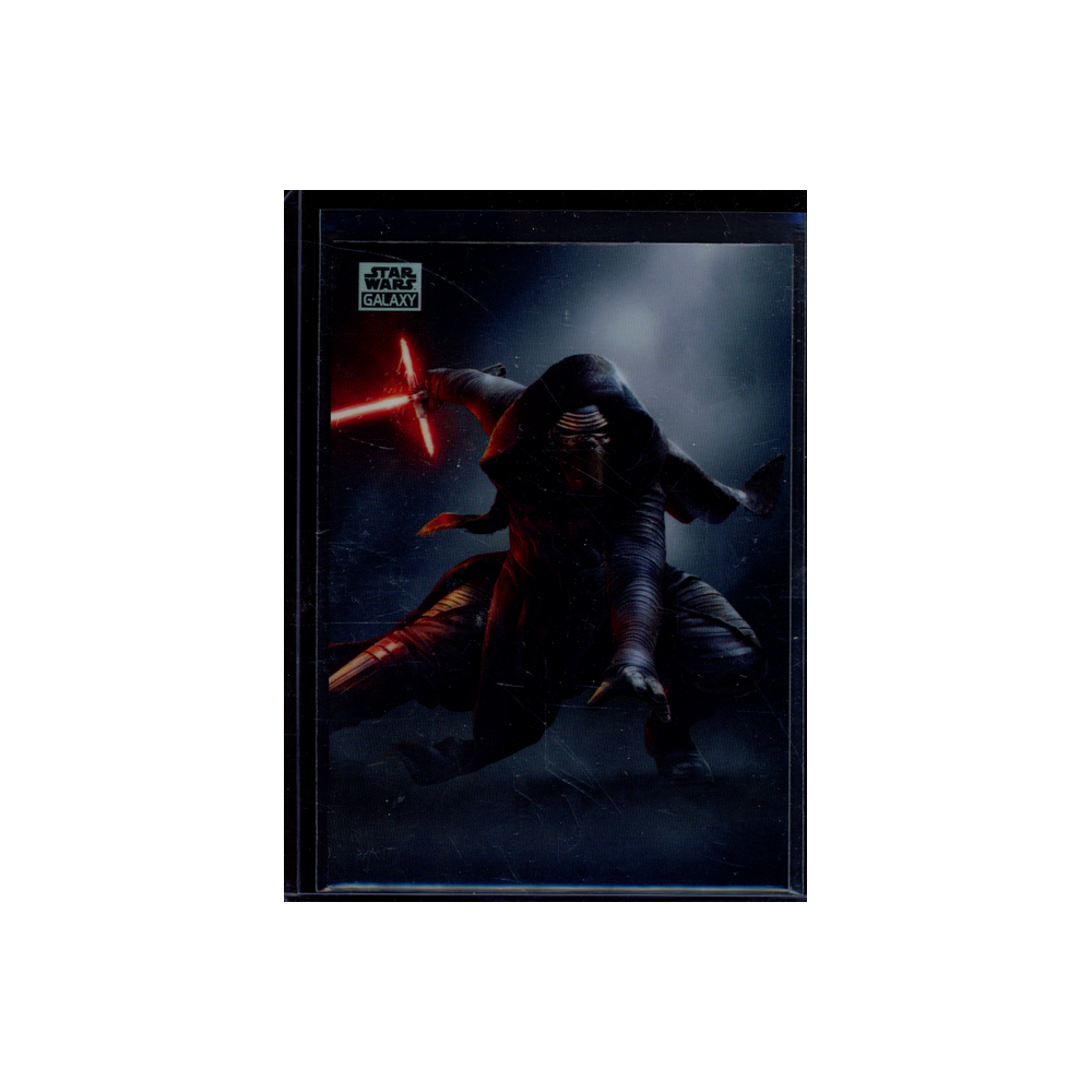 Kylo Ren 2024 Topps Star Wars Galaxy Chrome Refractor