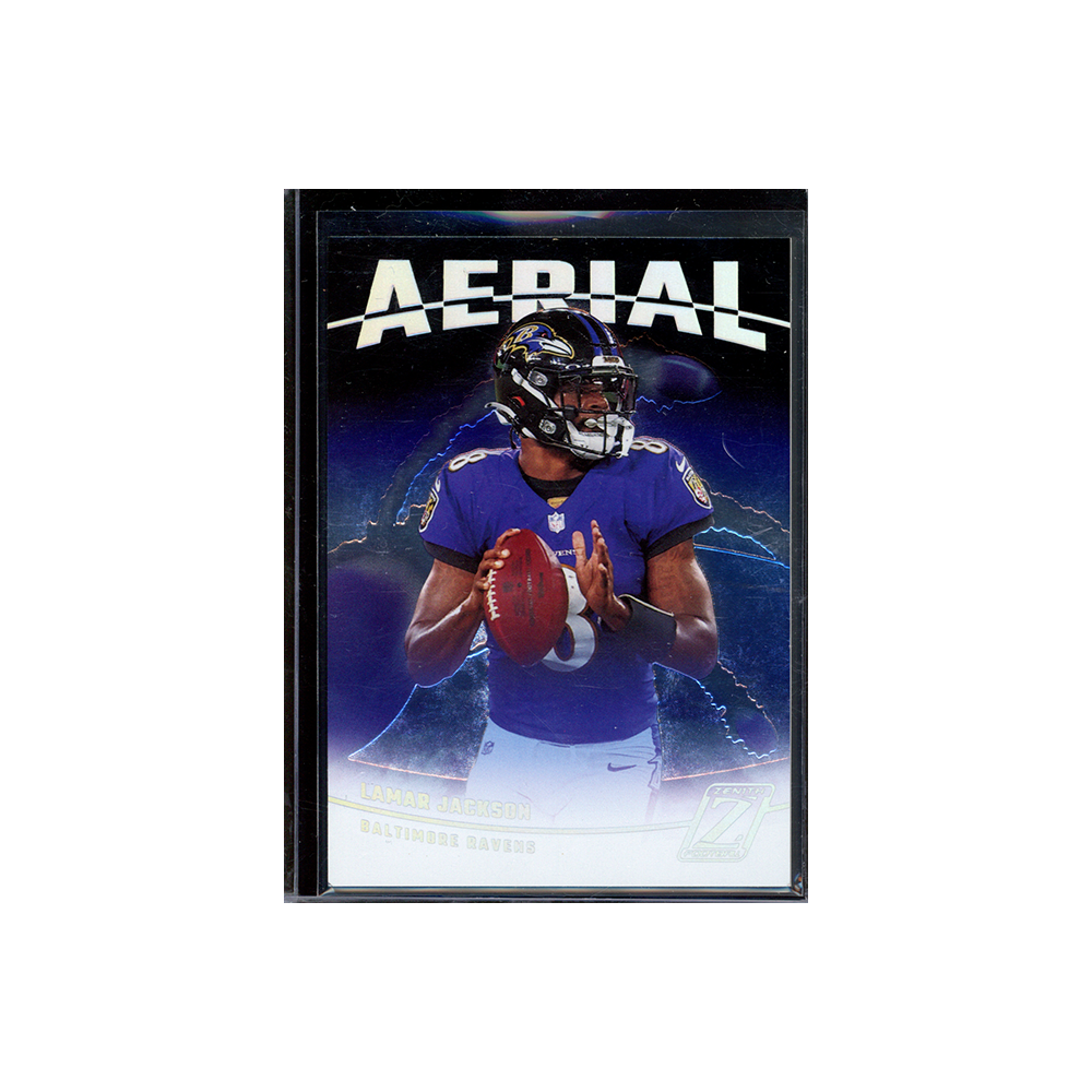 Lamar Jackson 2021 Panini Zenith Football Aerial