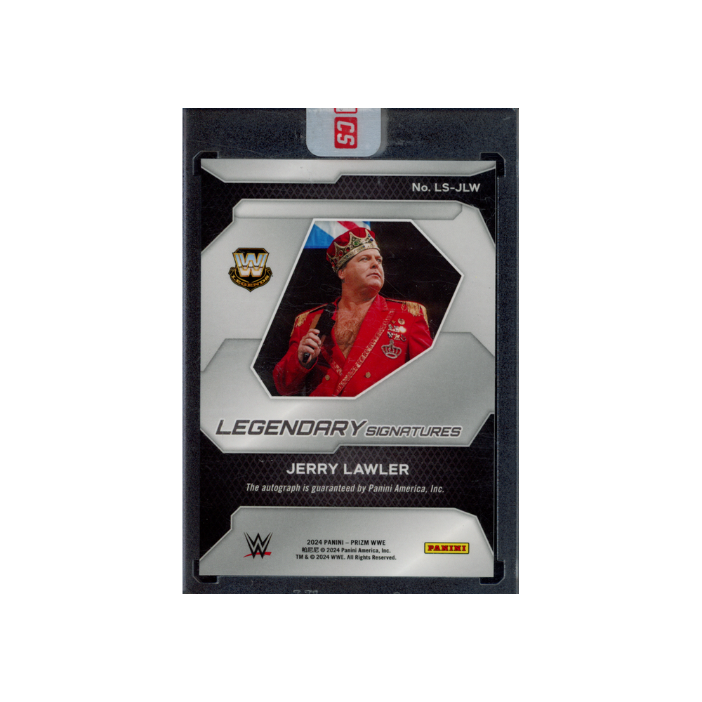 Jerry Lawler 2024 Panini Prizm WWE Legendary Signatures Auto