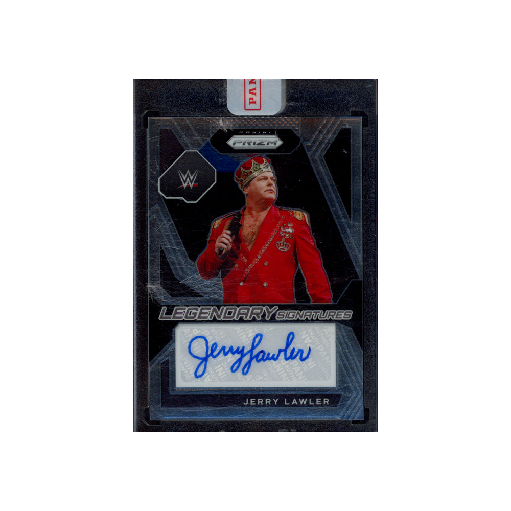 Jerry Lawler 2024 Panini Prizm WWE Legendary Signatures Auto