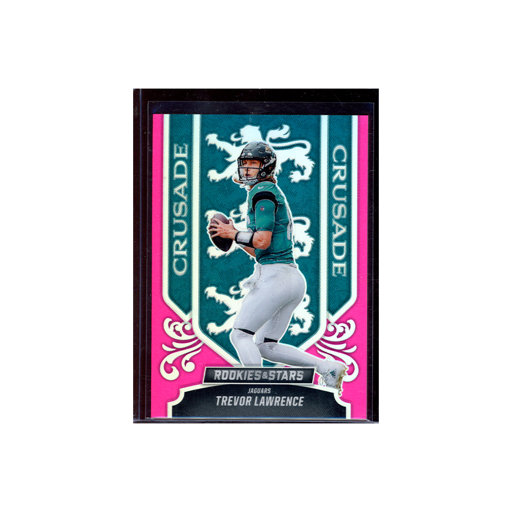 Trevor Lawrence 2023 Panini Rookies & Stars Football Crusade Pink /75