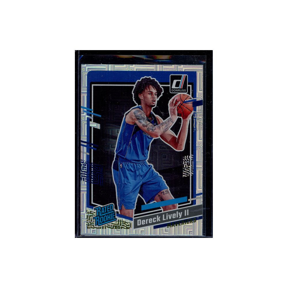 Dereck Lively II 2023-24 Panini Donruss Optic Rated Rookie Choice #245