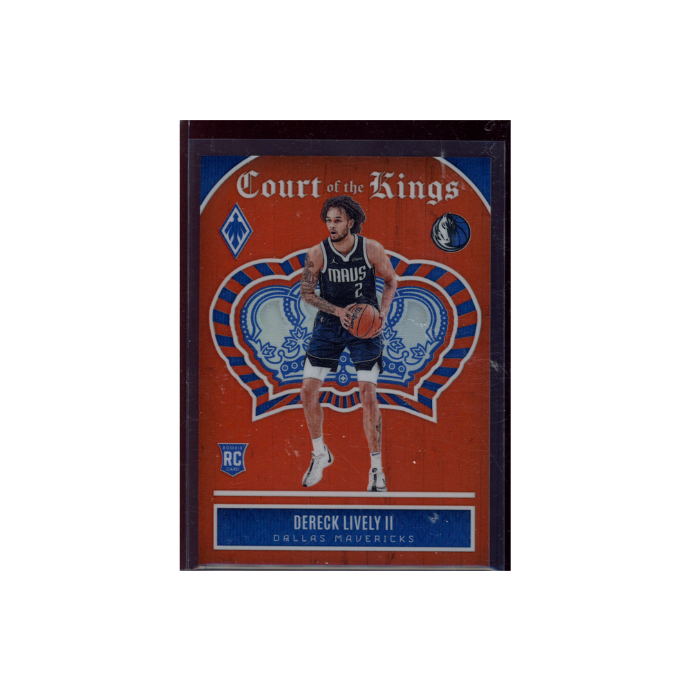 Dereck Lively II 2023-24 Panini Phoenix Basketball Rookie Court of the Kings /49