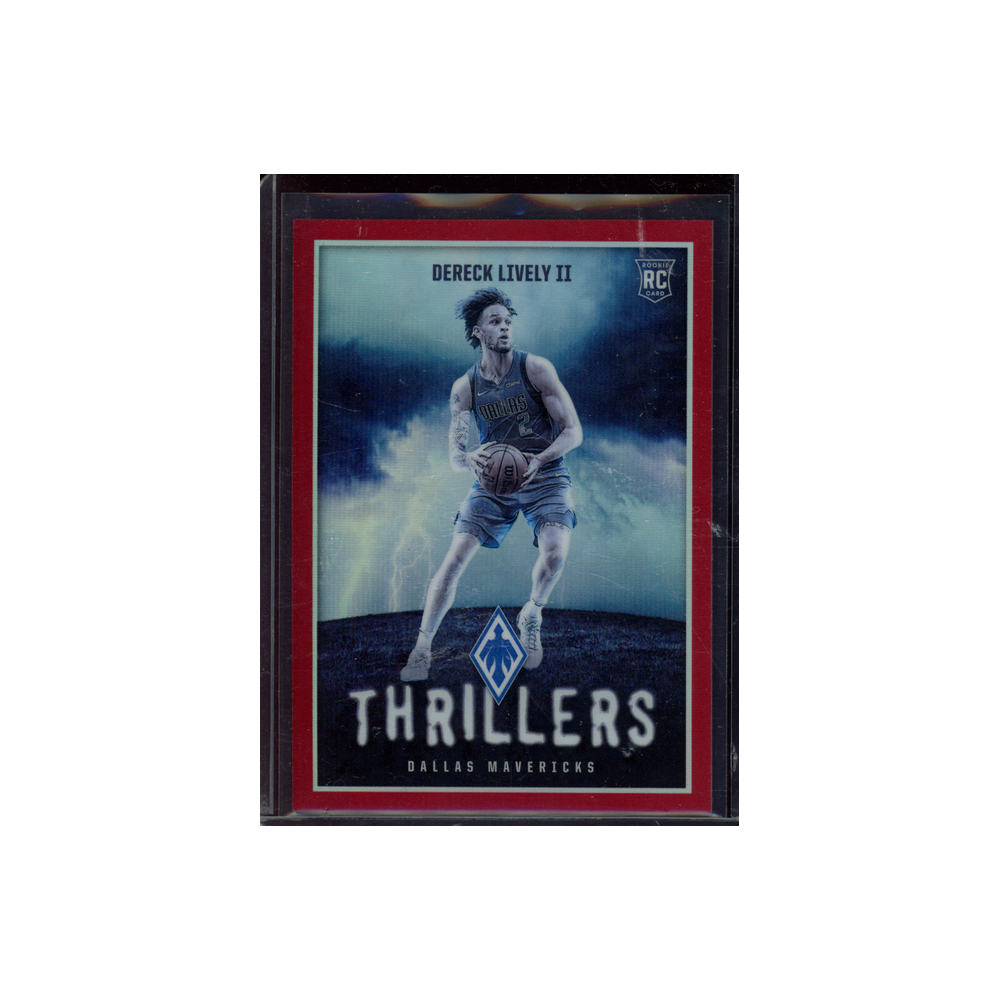 Dereck Lively II 2023-24 Phoenix Basketball Rookie Thrillers Red /125
