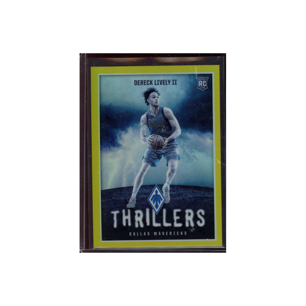 Dereck Lively II 2023-24 Panini Phoenix Basketball Rookie Thrillers /35