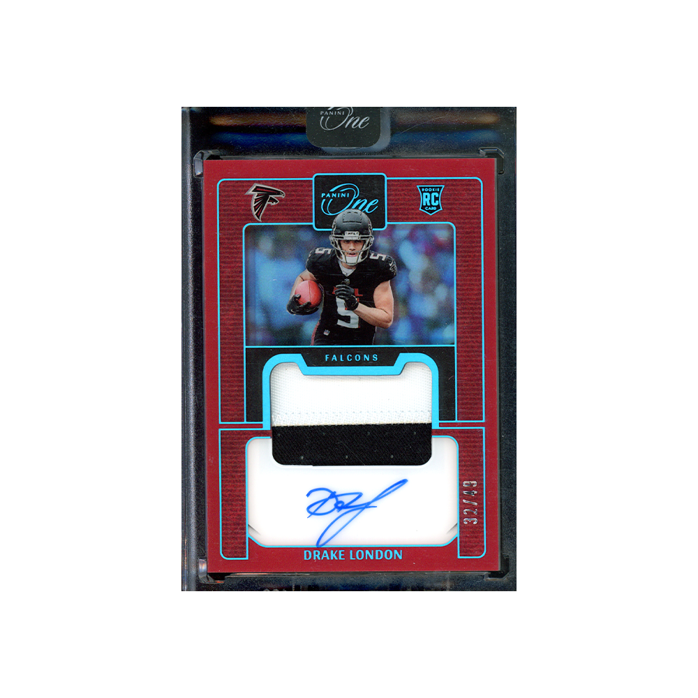 Drake London 2022 Panini One Football RPA /49