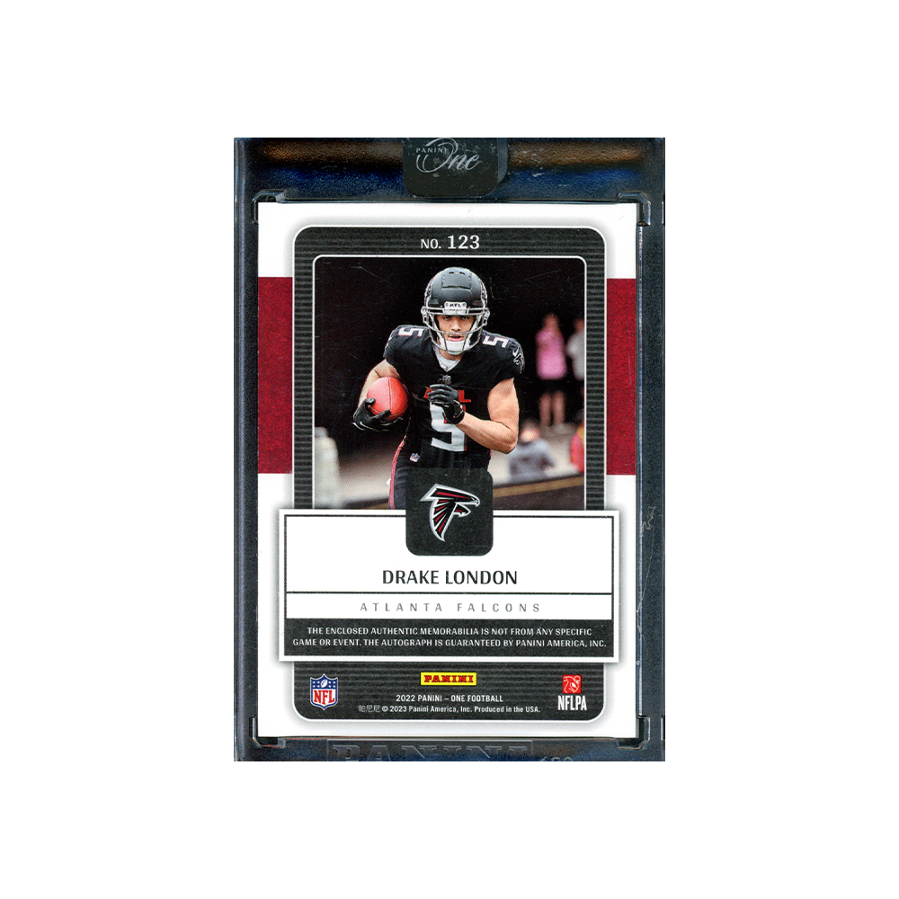 Drake London 2022 Panini One Football RPA /99