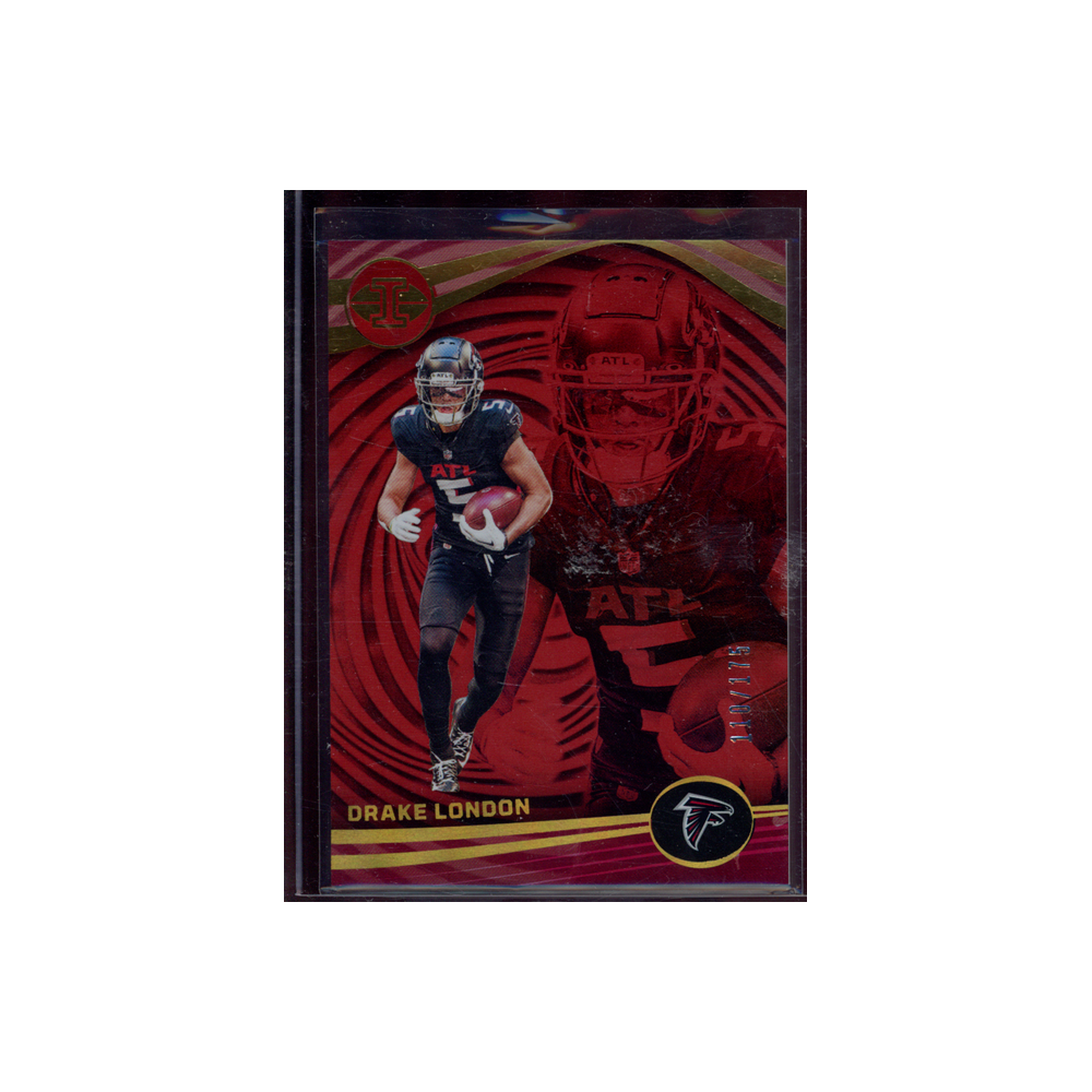 Drake London 2023 Panini Illusions Football Red /175