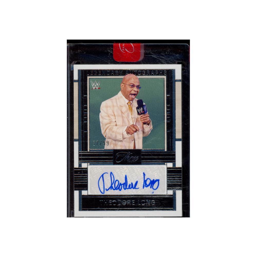 Theodore Long 2024 Panini Three Count WWE Legendary Auto /99