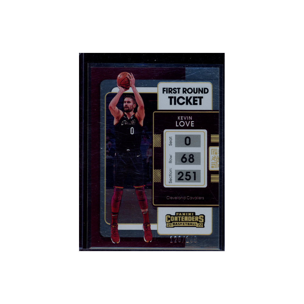Kevin Love 2021-22 Panini Contenders Basketball First Round Ticket /149