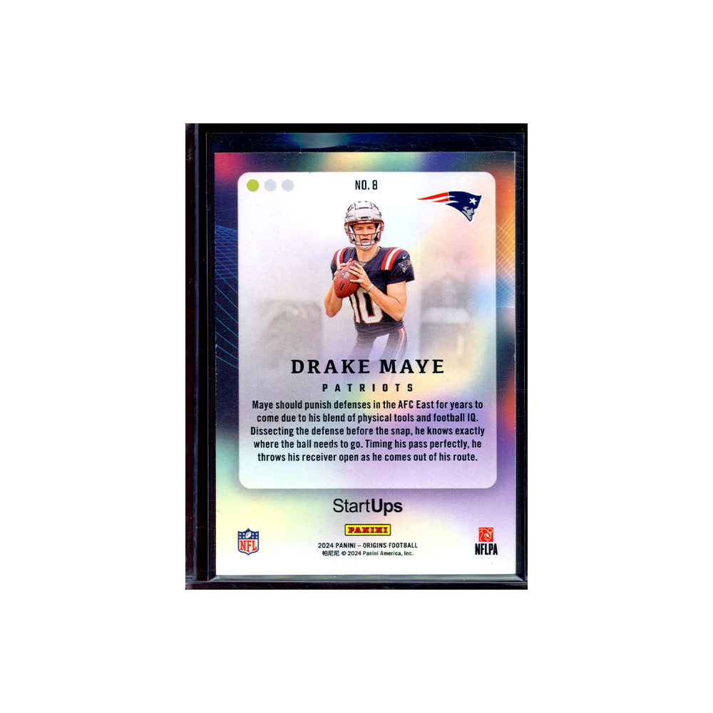 Drake Maye 2024 Panini Origins Football Rookie StartUps