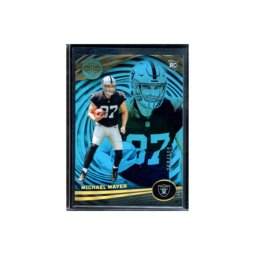 Michael Mayer 2023 Panini Illusions Football Rookie Blue /199