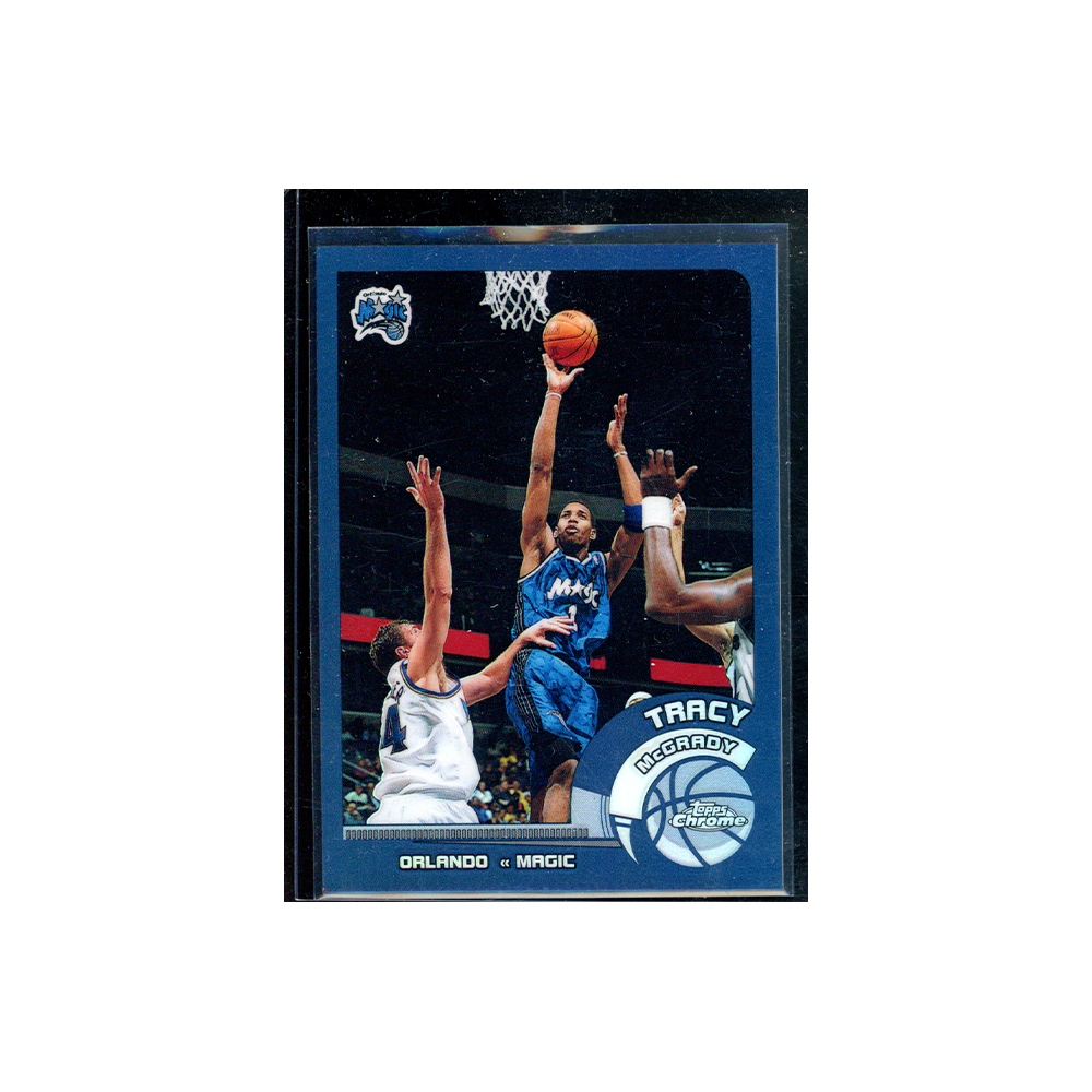 Tracy McGrady 2002-03 Topps Chrome Refractor