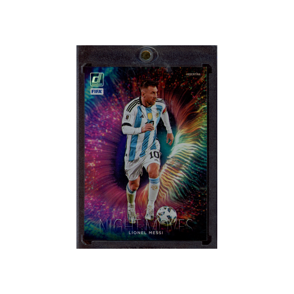 Lionel Messi 2023-24 Panini Donruss Soccer Night Moves
