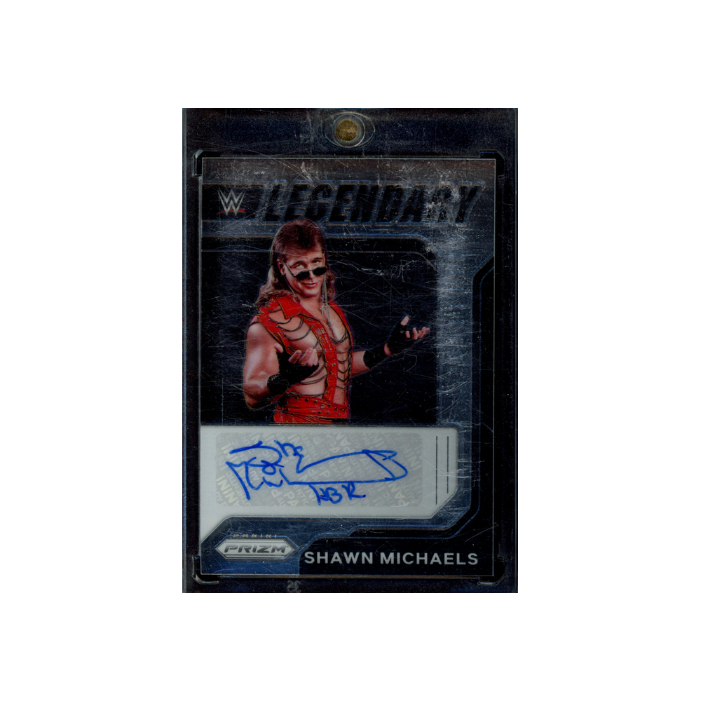 Shawn Michaels 2022 Panini Prizm WWE Legendary Auto