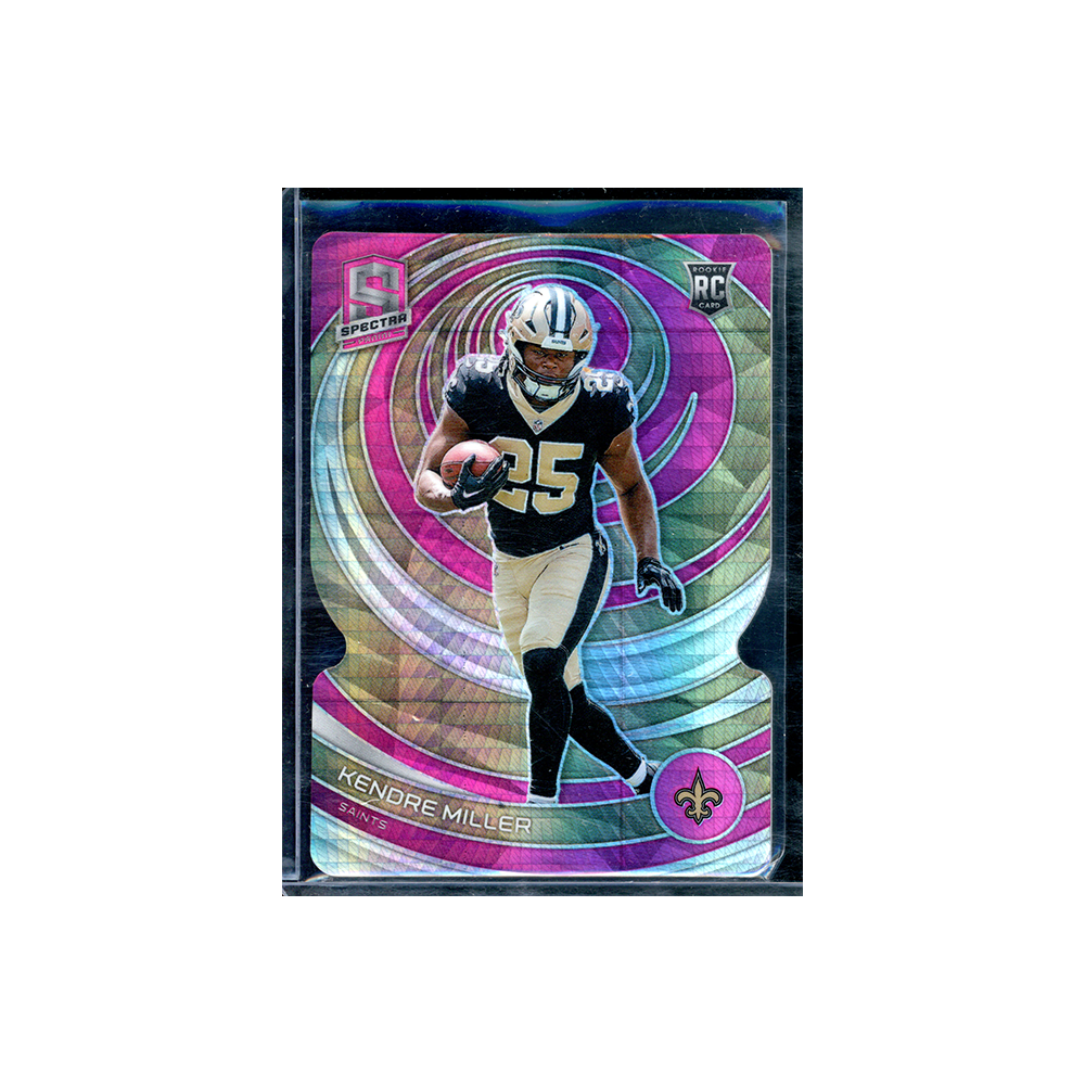 Kendre Miller 2023 Panini Spectra Football Rookie Die-Cut Pink /20