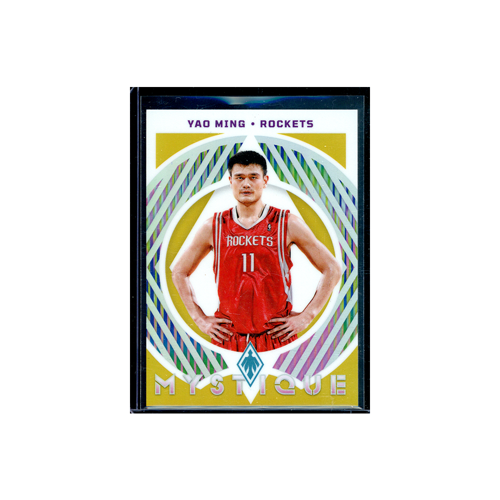 Yao Ming 2023-24 Panini Phoenix Basketball Mystique Gold /10