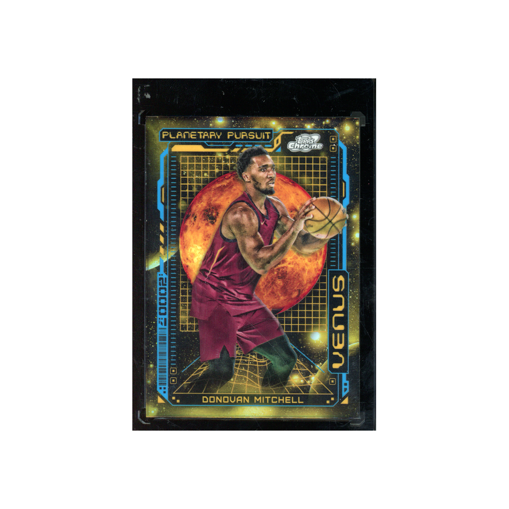 Donovan Mitchell 2024 Topps Chrome Basketball Planetary Pursuit