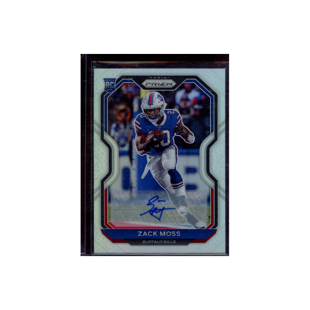 Zack Moss 2020 Panini Prizm Football Rookie Auto