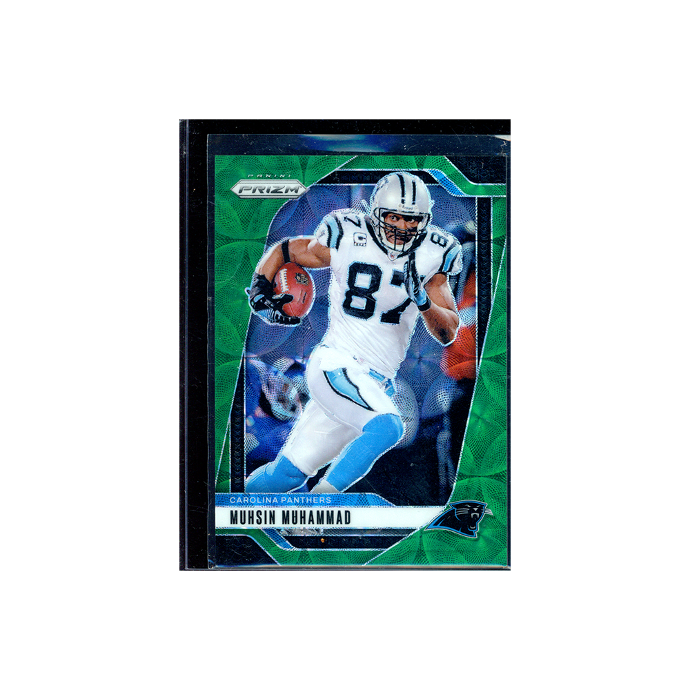 Muhsin Muhammad 2024 Panini Prizm Football Green Scope /75