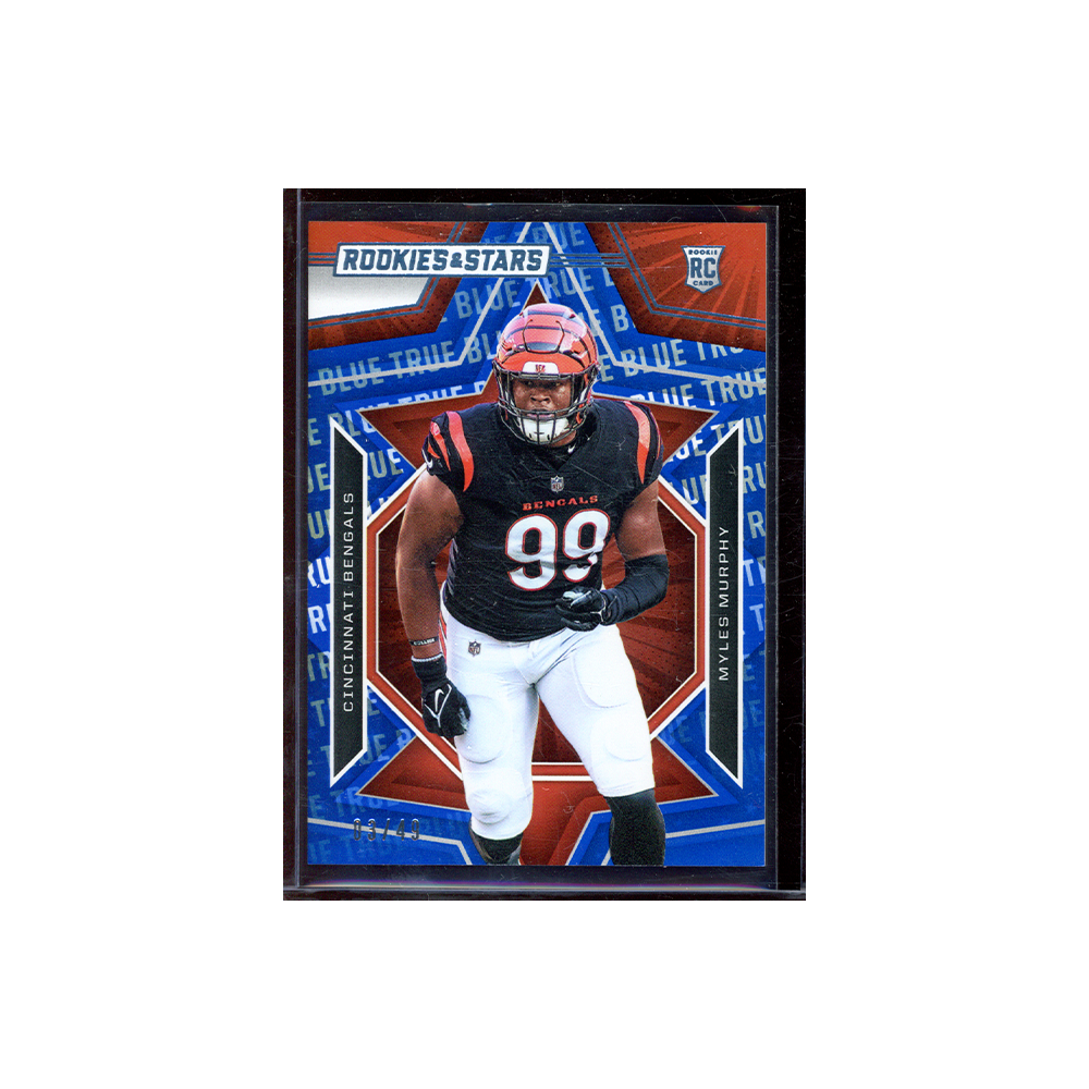 Myles Murphy 2023 Panini Rookies & Stars Football Rookie True Blue /49