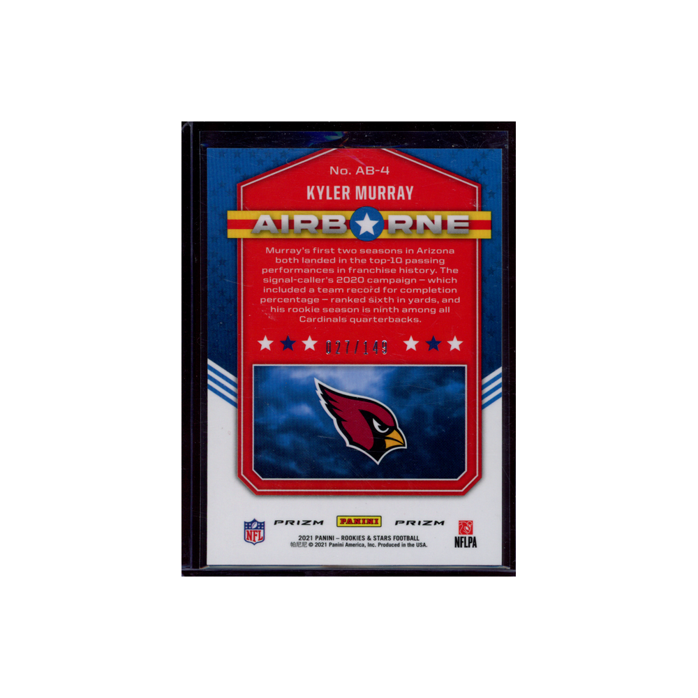 Kyler Murray 2021 Panini Rookies & Stars Football Airborne /149
