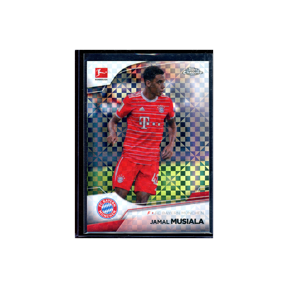 Jamal Musiala 2022-23 Topps Chrome Bundesliga Soccer /250