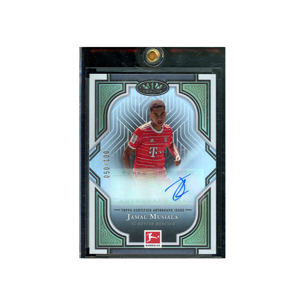 Jamal Musiala 2023 Topps Tier One Auto /100